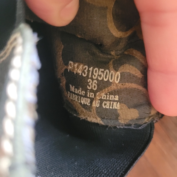 FLY ladies black leather bootie 36 - Picture 2 of 6